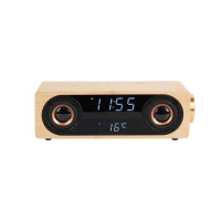Budík, rádio a nabíjačka telefónu Karlsson KA6059WD, 25cm